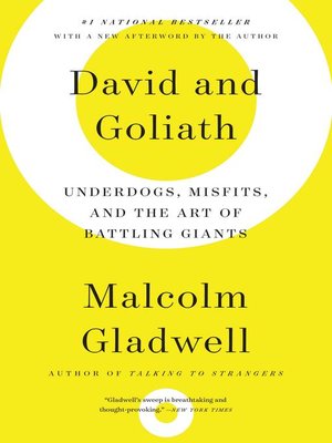 cover image of David and Goliath